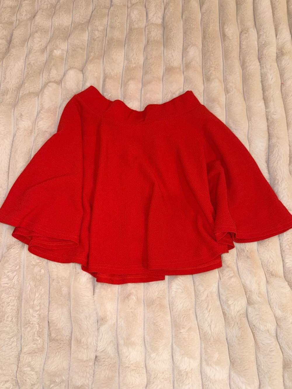 Red Women's Skirt